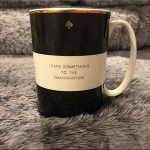 Kate Spade“leave something to the imagination” mug